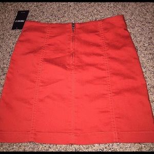 FOREVER 21 red skirt